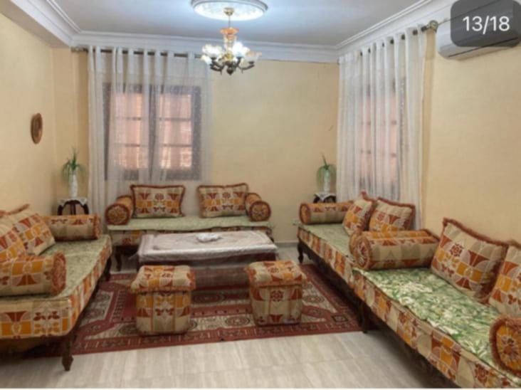 Location d'un appartement équipé à Akid lotfi 
