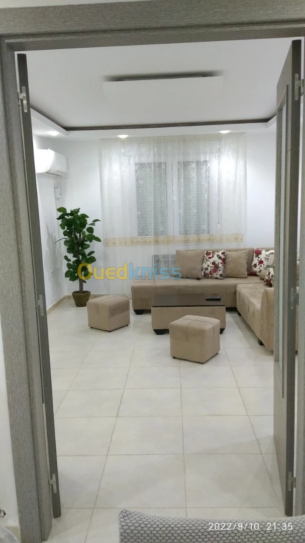 Location d'un appartement équipé à belgaid 