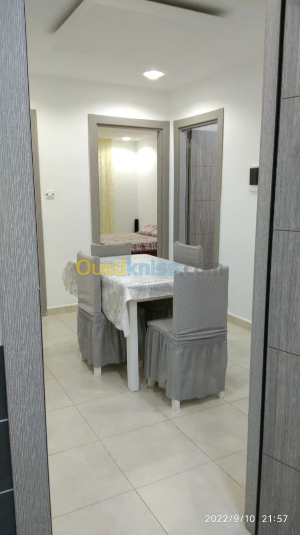 Location d'un appartement équipé à belgaid 