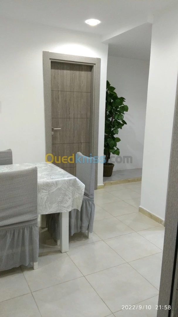 Location d'un appartement équipé à belgaid 