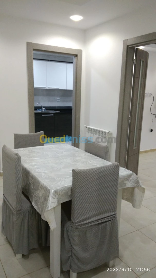 Location d'un appartement équipé à belgaid 